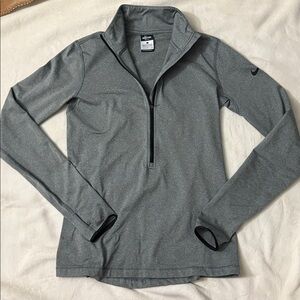 Nike Pro Dri-FIT Heather Gray Jacket